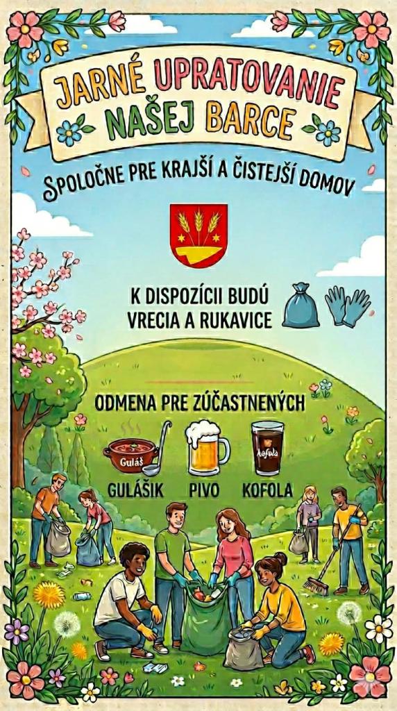 Jarné upratovanie Barce